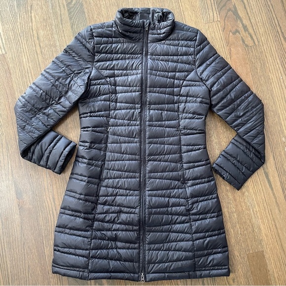 Patagonia Fiona Duck Down Filled Parka Black Women’s Small - Picture 3 of 14